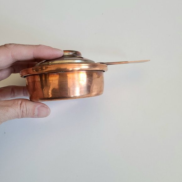 Copper Fondue Pot Warmer - Picture 4 of 8
